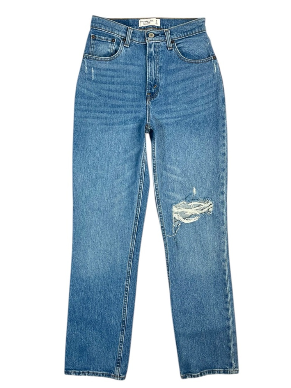 Abercrombie & Fitch Curve Love The 90s Straight Ultra High Rise Size 26/2S